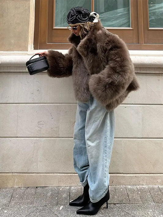 Lyreli™ - Faux Fur Coat