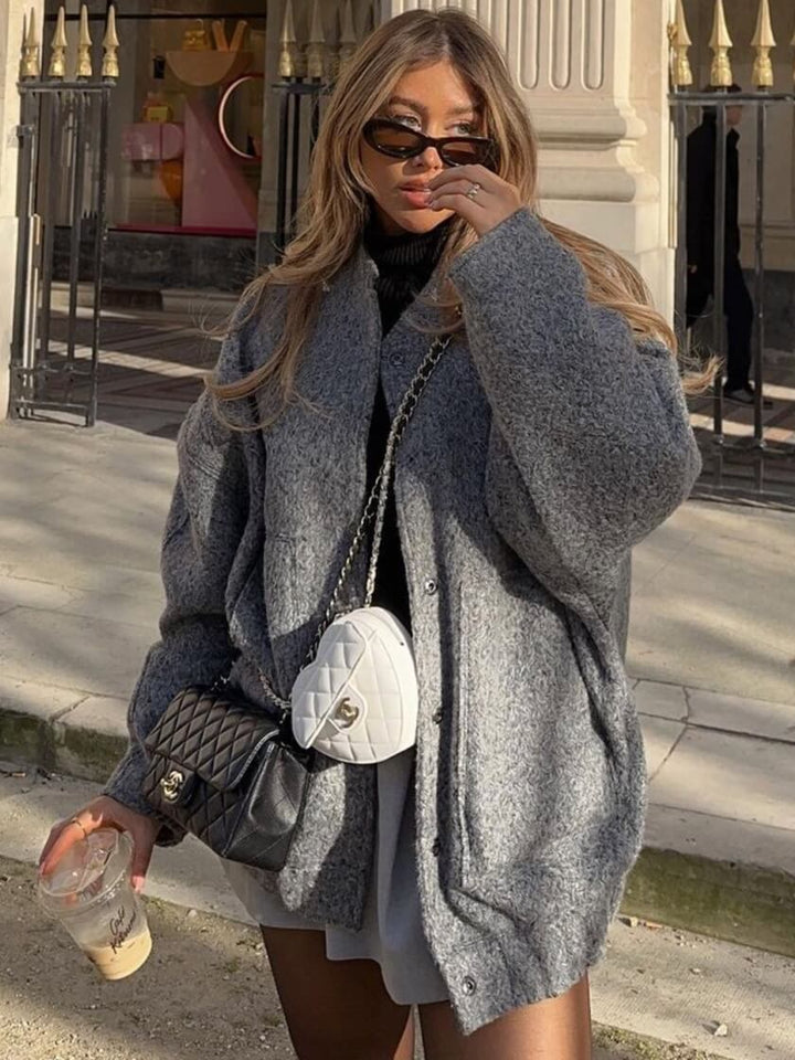 Lyreli™ - Oversized Open Jacket