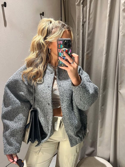 Lyreli™ - Oversized Open Jacket