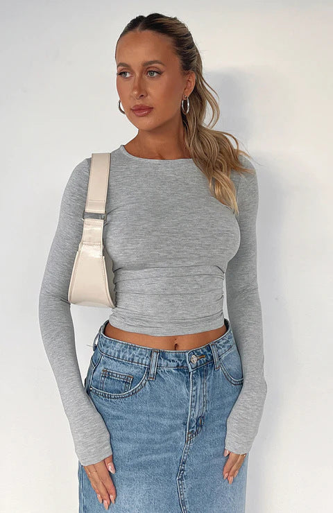 Lyreli™ - Knitted Long Sleeves Top