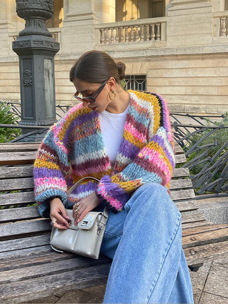 Lyreli™- Multicolor Cozy Cardigan