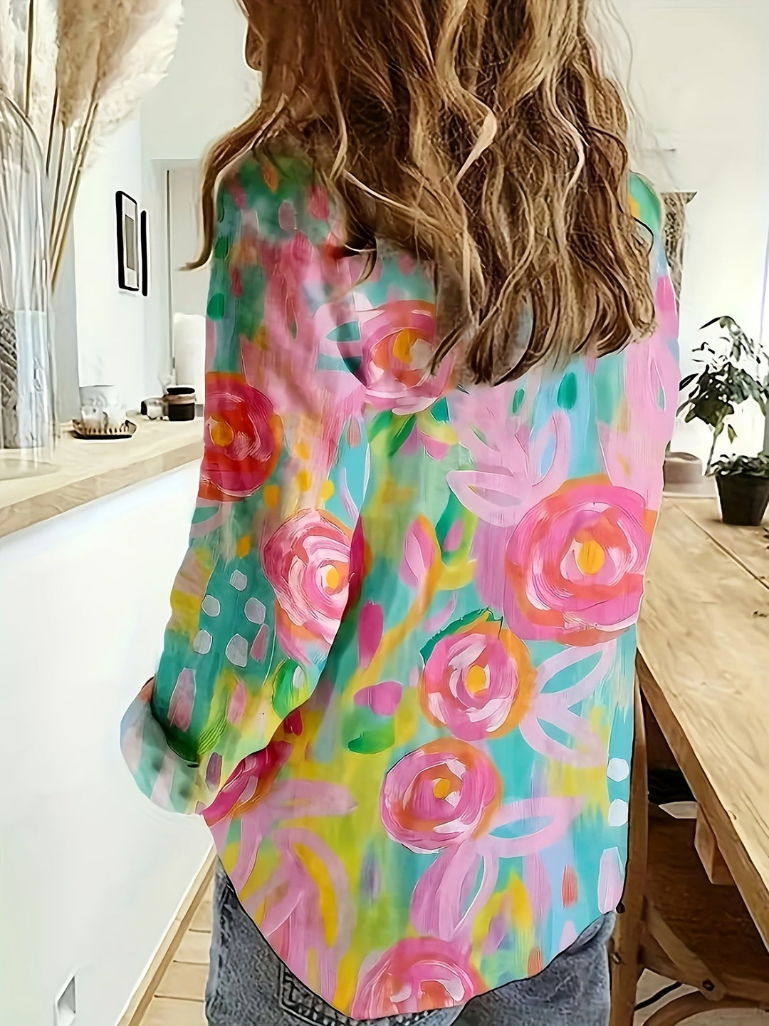 Lyreli™ | Vibrant Floral Blouse