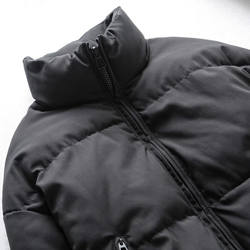 Lyreli™ - Collared Puffer Zipper Jacket