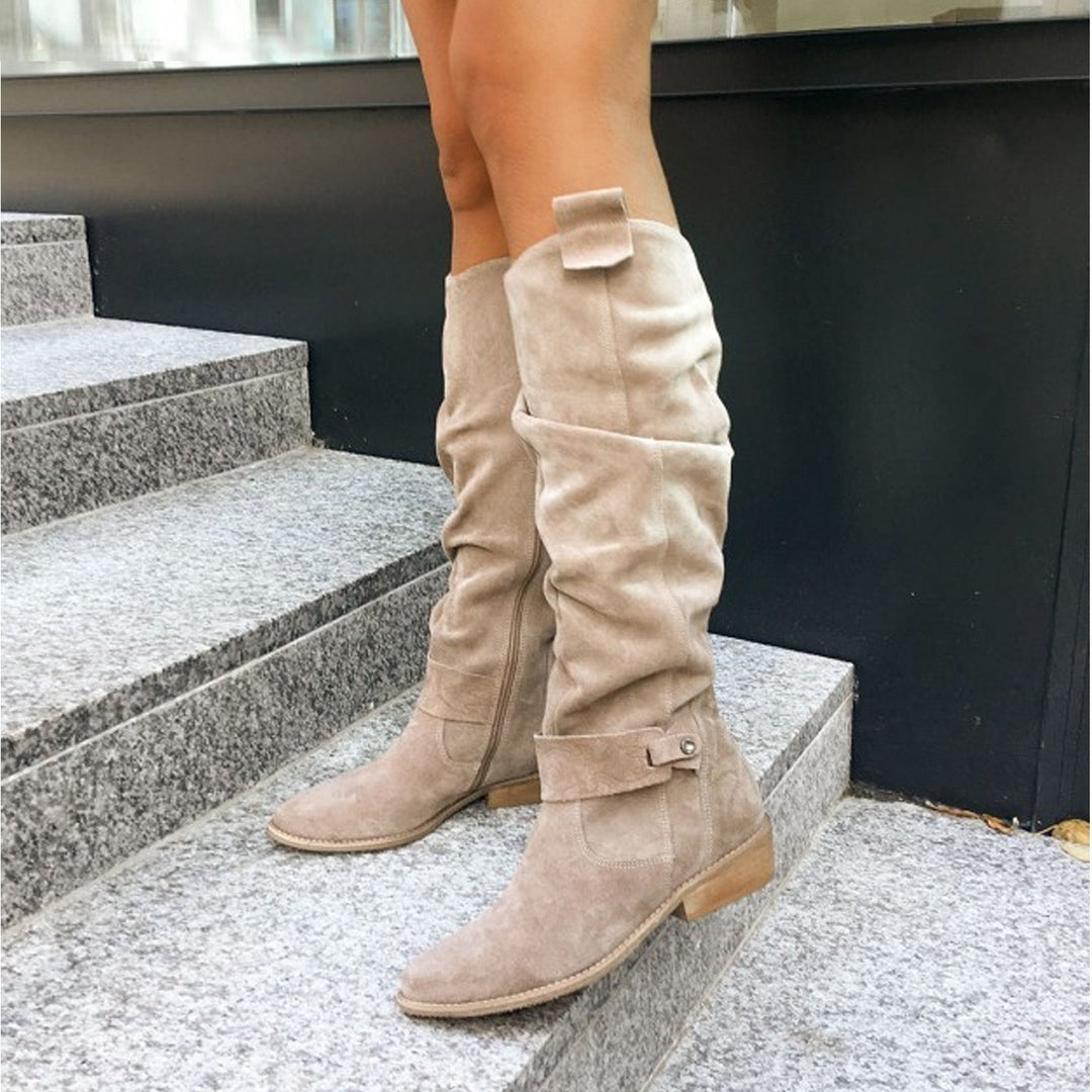 Lyreli™ | Suede Elegant Knee-High Boots