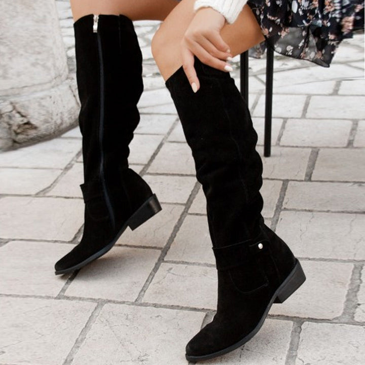 Lyreli™ | Suede Elegant Knee-High Boots